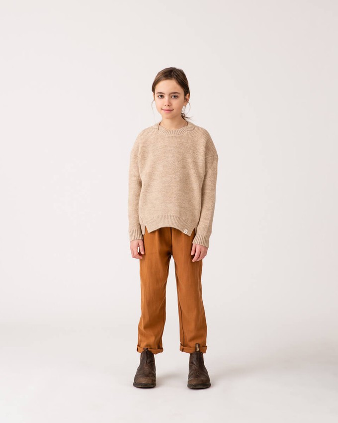 Natural Luxe Sweater camel from Matona