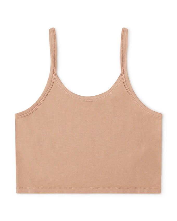 Basic Crop Top terracotta from Matona