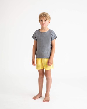 Classic Shorts yellow gingham from Matona