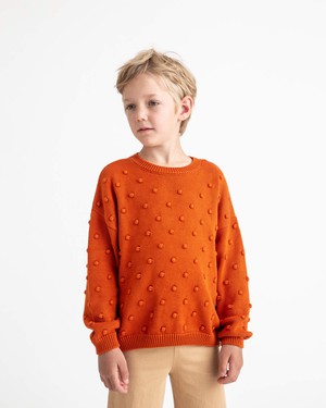 Popcorn Sweater ginger from Matona