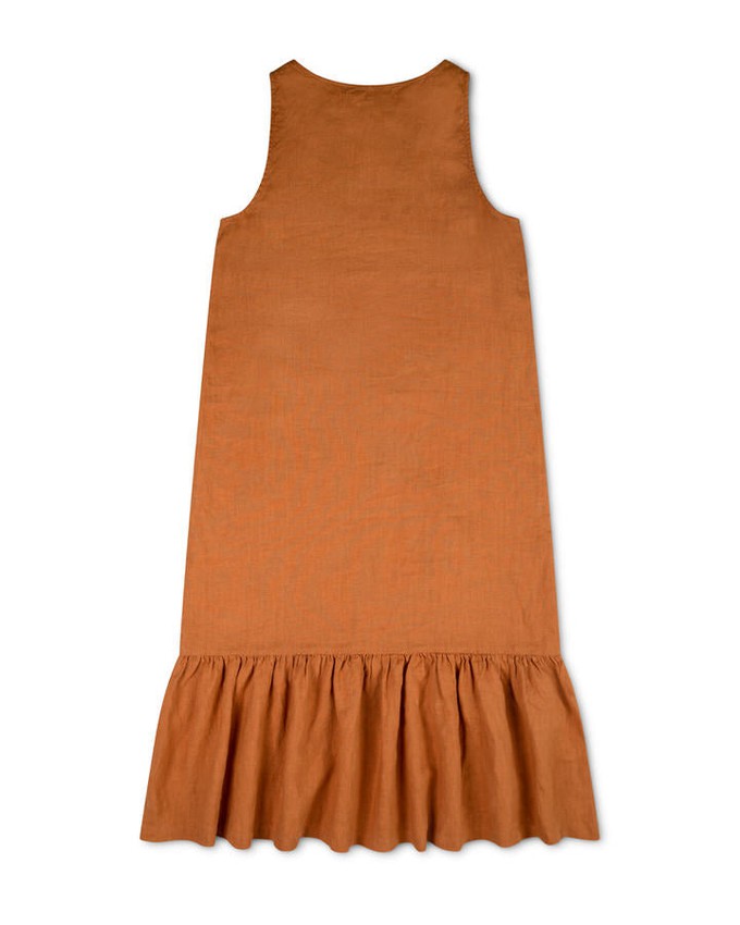 Frill Dress rust from Matona