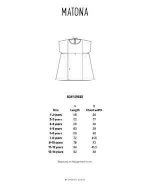 Boxy Dress rose from Matona