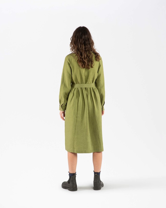 Belted Dress cardamom from Matona