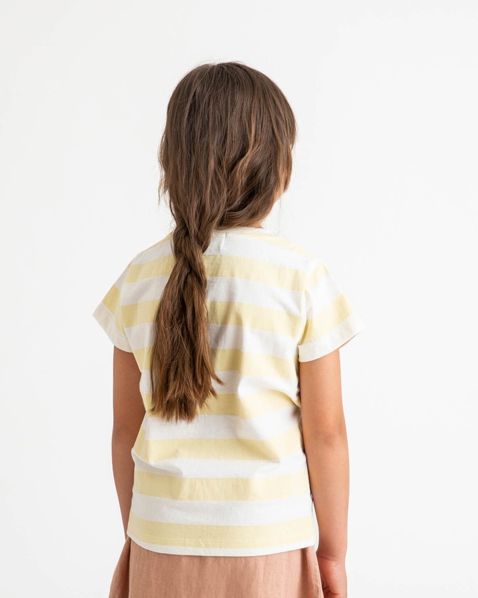 Classic T-Shirt yellow stripes from Matona