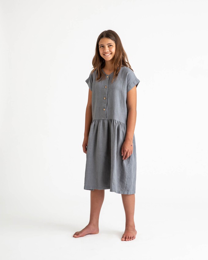 Simple Dress storm blue from Matona