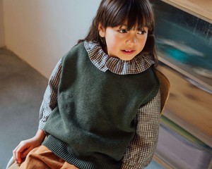 Knit Vest loden green from Matona