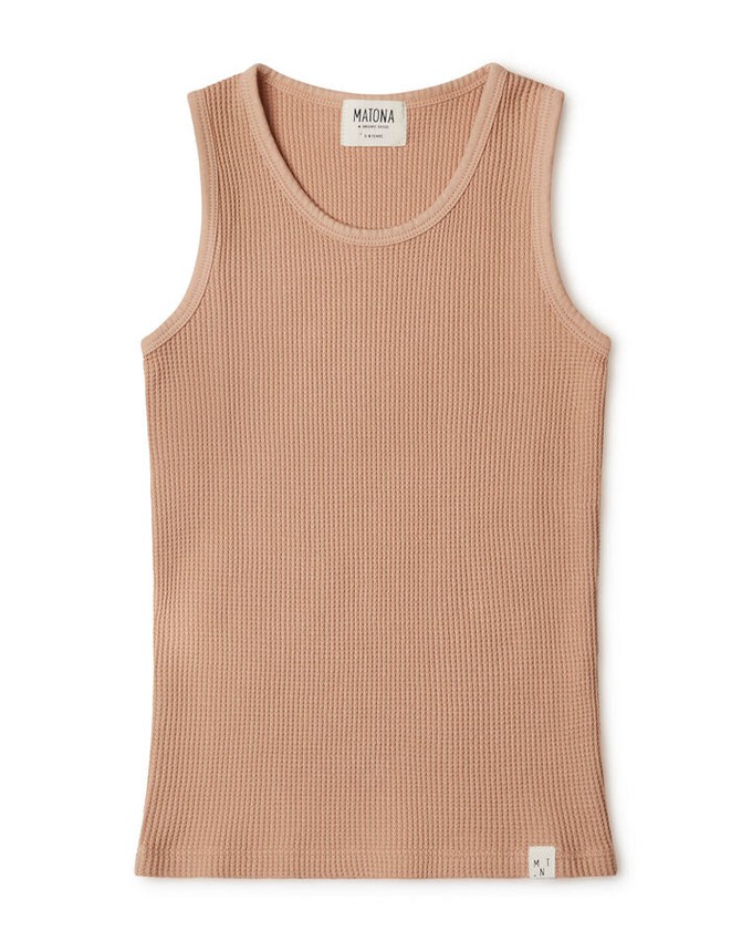 Basic Tanktop terracotta from Matona