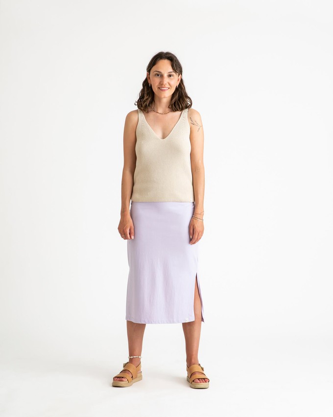 Knit Tank oyster from Matona