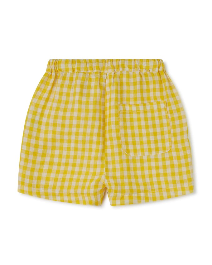 Classic Shorts yellow gingham from Matona