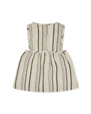 Nora Pinafore Dress beige/striped from Matona