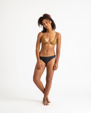 Triangle Bikini Top moss from Matona