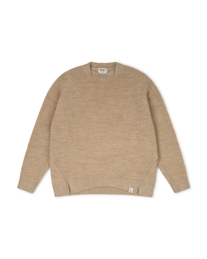 Natural Luxe Sweater camel from Matona