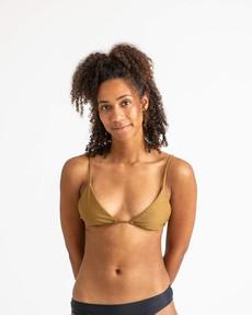Triangle Bikini Top moss via Matona