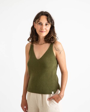 Knit Tank bancha from Matona