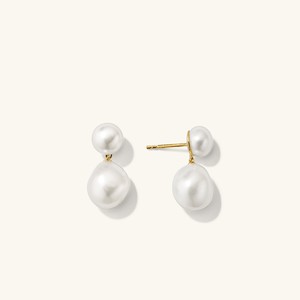 Bold Pearl Drop Earrings from Mejuri