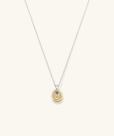 Jojo Loop Pendant Necklace via Mejuri