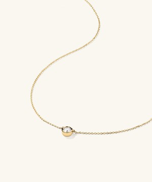 Bezel Lab Grown Diamond Necklace 0.25 ct from Mejuri