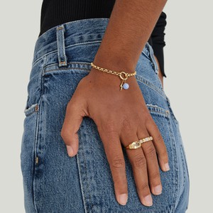 Rolo Chain Charm Bracelet from Mejuri