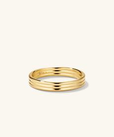 Coil Stacker Ring via Mejuri