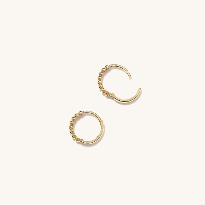 Beaded Hoops from Mejuri