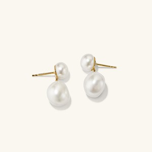 Bold Pearl Drop Earrings from Mejuri