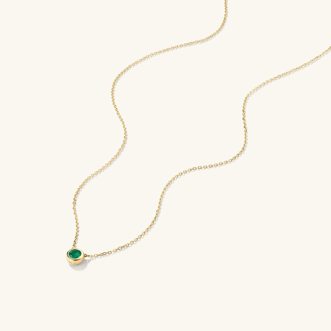 Large Gemstone Necklace from Mejuri