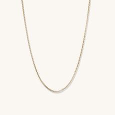 Round Box Chain Necklace from Mejuri