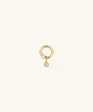 Celeste Lab Grown Diamond Ellipse Stud from Mejuri