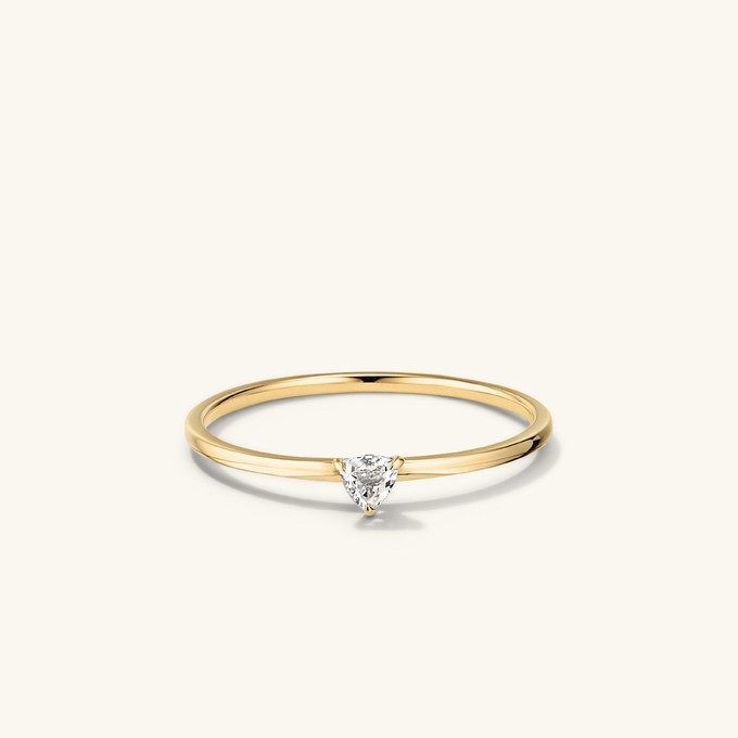 Gemstone Trillion Stacker Ring from Mejuri