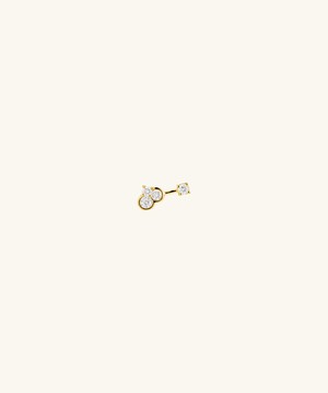 Celeste Lab Grown Diamond Quadra Stud from Mejuri
