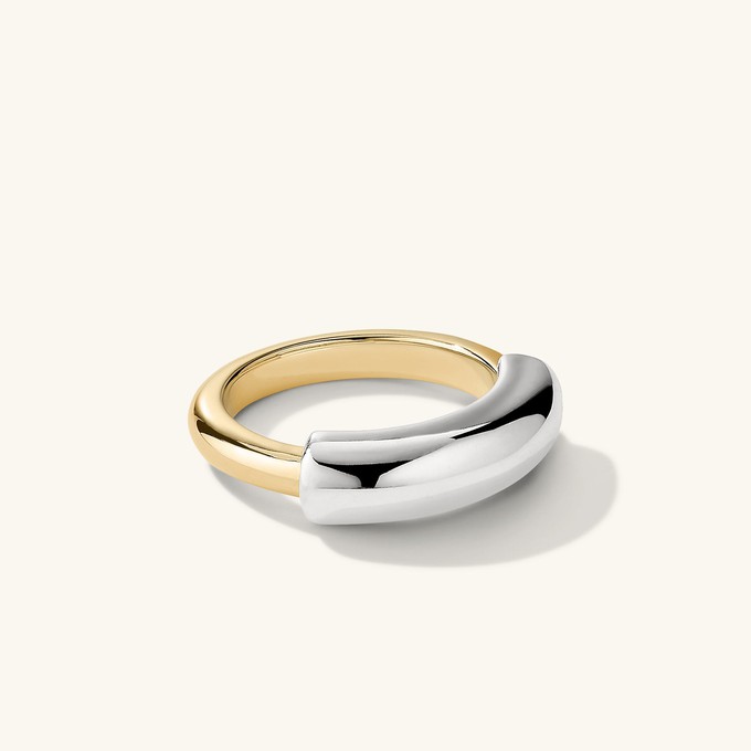 Mixed Tube Ring from Mejuri