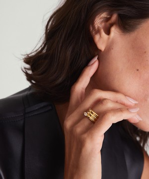 Boa Gemstone Coil Ring from Mejuri