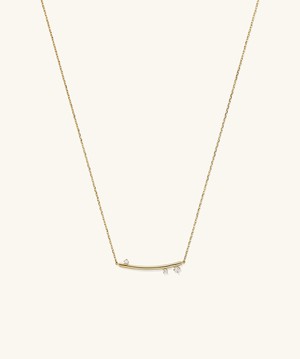 Celeste Lab Grown Diamond Horizon Necklace from Mejuri