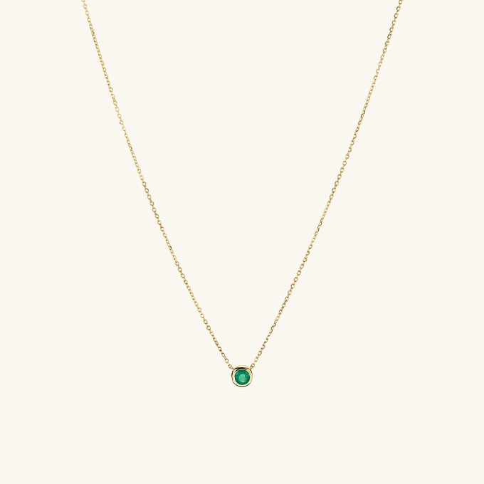 Large Gemstone Necklace from Mejuri