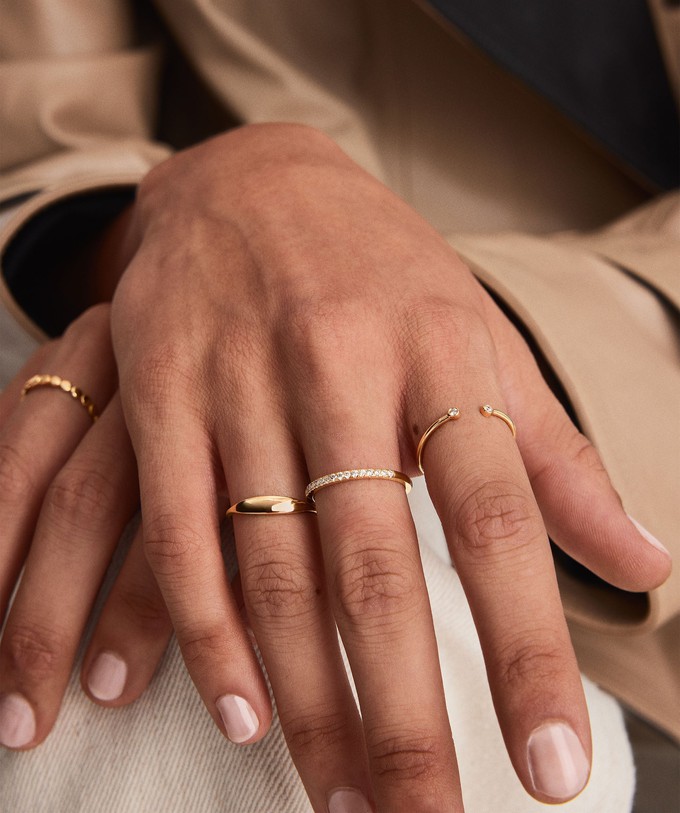 Diamonds Team Ring from Mejuri