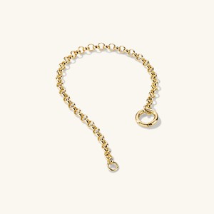 Rolo Chain Charm Bracelet from Mejuri