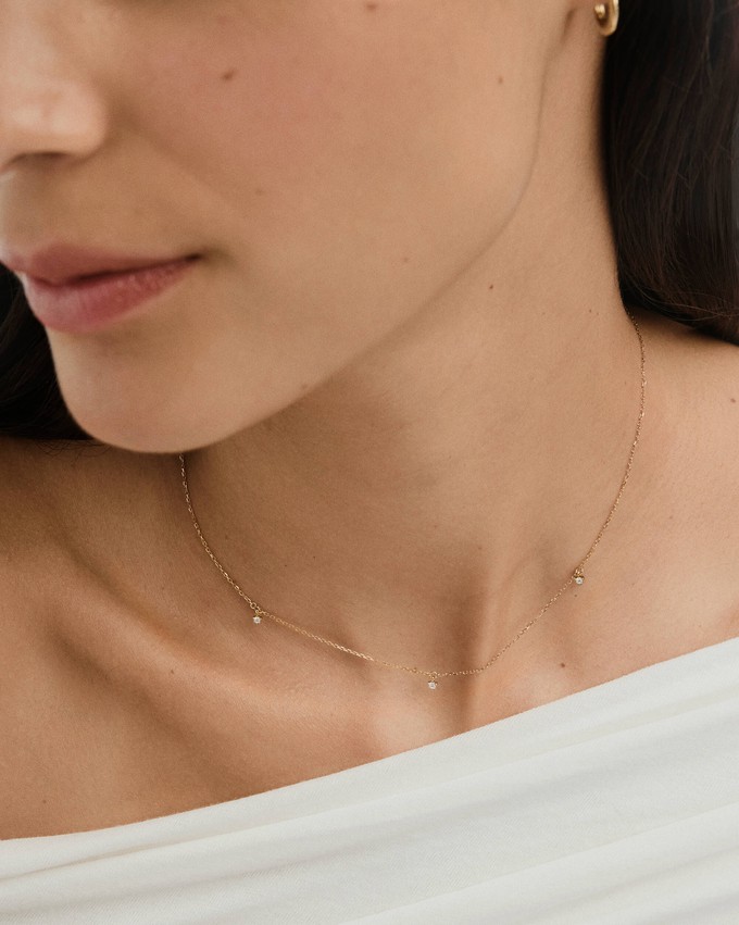 Trio Diamond Necklace from Mejuri