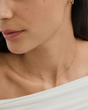 Trio Diamond Necklace from Mejuri