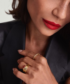 Boa Gemstone Coil Ring from Mejuri