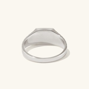 Lapis Square Signet Ring from Mejuri