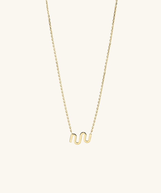 Zodiac Sign Necklace from Mejuri