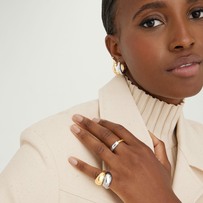 Mixed Tube Ring from Mejuri