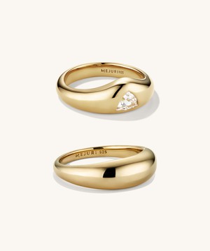 Organic DÃ´me Crown Nesting Ring Set from Mejuri