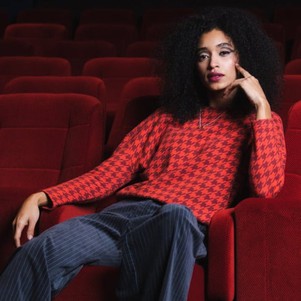 Pia pull Pied de poule (organic cotton) from Mon Col Anvers