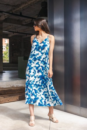 Ariel dress Water print from Mon Col Anvers
