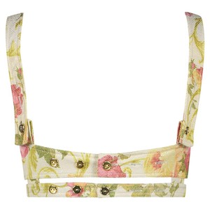 ROMANTIC INDO WESTERN FLOWERBED JACQUARD TOP from MONIQUE SINGH