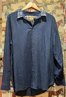 Upcycled Linen Shirt via MPIRA