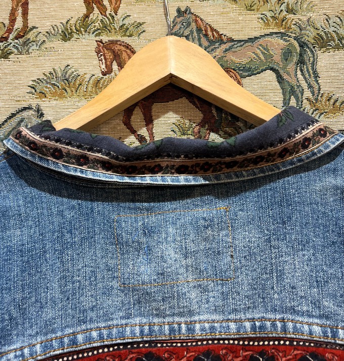 Upcycled Denim Jacket from MPIRA