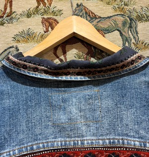 Upcycled Denim Jacket from MPIRA