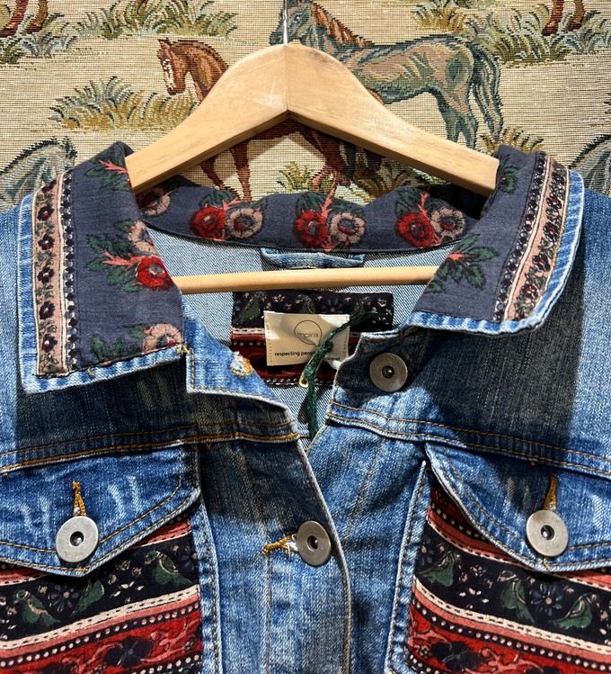 Upcycled Denim Jacket from MPIRA